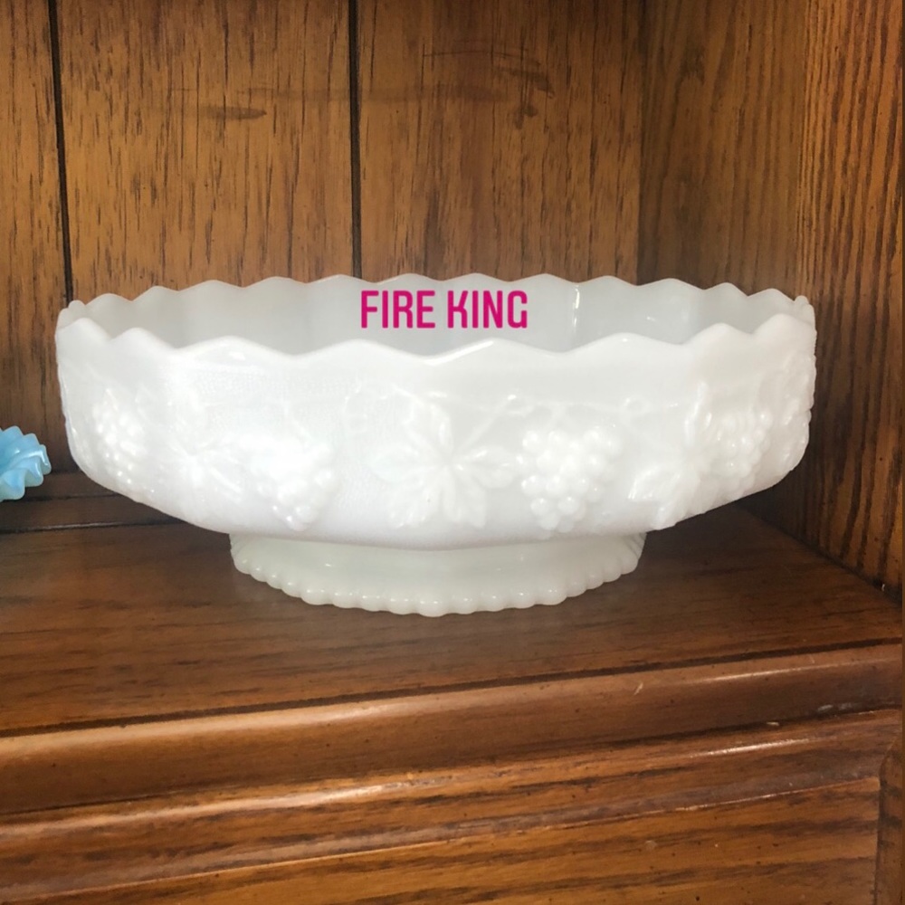 Fire king fruit bowl
